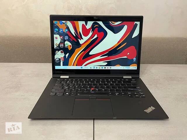 Б/у Ноутбук Б-класс Lenovo ThinkPad X1 Yoga 2nd Gen 14' 2560x1440 Touch| i7-7600U| 16GB RAM| 256GB SSD| HD 620