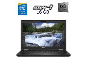 Ультрабук Dell Latitude 5590 / 15.6' (1920x1080) TN / Intel Core i5-8350U (4 (8) ядра по 1.7 - 3.6 GHz) / 16 GB DDR4...