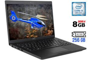 Ультрабук Dell Latitude 7390 / 13.3' (1920x1080) IPS / Intel Core i5-8350U (4 (8) ядра по 1.7 - 3.6 GHz) / 8 GB DDR4...