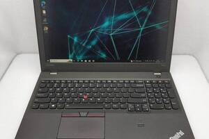 Б/у Ноутбук Б-класс Lenovo ThinkPad T560 15.6' 1920x1080| Core i7-6600U| 8 GB RAM| 480 GB SSD| HD 520