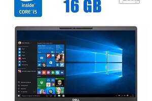 Ультрабук Dell Latitude 7400 / 14' (1920x1080) IPS / Intel Core i5-8365U (4 (8) ядра по 1.6 - 4.1 GHz) / 16 GB DDR4 /...
