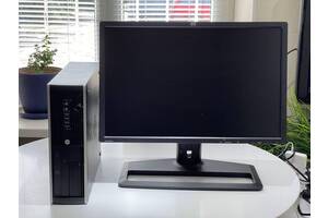 Б/у Комплект ПК: HP Compaq 6200 Pro SFF| i3-2100| 8GB RAM| 240GB SSD| Radeon HD 8490 1GB+HP LP2475w| 24'