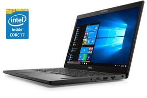 Ультрабук Dell Latitude 7480 / 14' (1920x1080) IPS / Intel Core i7-7600U (2 (4) ядра по 2.8 - 3.9 GHz) / 8 GB DDR4 /...