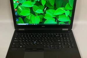 Б/у Игровой ноутбук Dell Latitude E5570 15.6' 1920x1080| Core i7-6820HQ| 16 GB RAM| 512 GB SSD| Radeon R7 M370