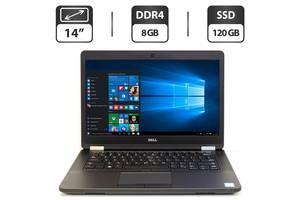 Ультрабук Dell Latitude E5470 / 14' (1366x768) TN / Intel Core i5-6300U (2 (4) ядра по 2.4 - 3.0 GHz) / 8 GB DDR4 / 1...