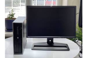 Б/у Комплект ПК: HP Compaq 6200 Pro SFF| Core i3-2100| 8 GB RAM| 240 GB SSD| HD 2000 + HP LP2475w| 24'