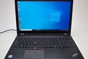 Б/у Ноутбук Lenovo ThinkPad P50 15.6' 1920x1080| Core i7-6700HQ| 16 GB RAM| 240 GB SSD| Quadro M1000M 2GB