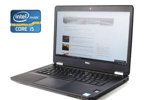 Ультрабук Dell Latitude E5470/ 14' (1920x1080)/ i5-6300HQ/ 8GB RAM/ 256GB SSD/ HD 530