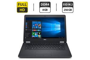 Ультрабук Dell Latitude E5470 / 14' (1920x1080) TN / Intel Core i5-6440HQ (4 ядра по 2.6 - 3.5 GHz) / 8 GB DDR4 / 256...