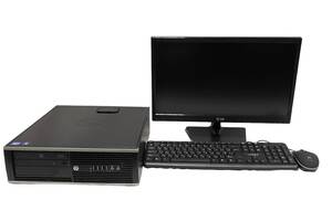 Б/у Комплект ПК: HP Compaq Elite 8300 SFF| i3-3220| 8GB RAM| 250GB HDD| HD 2500+Б-класс LG Flatron 20EN33SS-B|