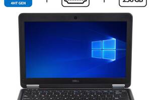 Нетбук Dell Latitude E7240 / 12.5' (1366x768) TN / Intel Core i5-4200M (2 (4) ядра по 2.5 - 3.1 GHz) / 8 GB DDR3 / 25...