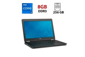 Ультрабук Dell Latitude E7250 / 12.5' (1366x768) TN / Intel Core i7-5600U (2 (4) ядра по 2.6 - 3.2 GHz) / 8 GB DDR3 /...