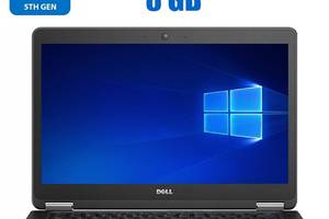 Ультрабук Dell Latitude E7450/ 14' (1366x768)/ i5-5300U/ 8GB RAM/ 120GB SSD/ HD 5500