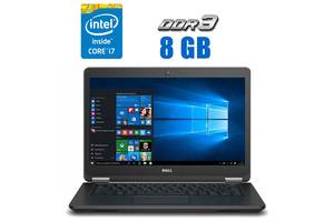 Ультрабук Dell Latitude E7450 / 14' (1920x1080) IPS / Intel Core i7-5600U (2 (4) ядра по 2.6 - 3.2 GHz) / 8 GB DDR3 /...