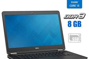 Ультрабук Dell Latitude E7450/ 14' (1920x1080) IPS/ i5-5300U/ 8GB RAM/ 240GB SSD/ HD 5500