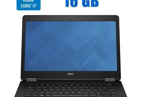 Ультрабук Dell Latitude E7470/ 14' (1920x1080) IPS/ i7-6650U/ 16GB RAM/ 240GB SSD/ HD 520