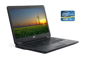 Ультрабук Dell Latitude E7470 / 14' (1920x1080) TN / Intel Core i5-6300U (2 (4) ядра по 2.4 - 3.0 GHz) / 16 GB DDR4 /...