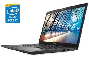Ультрабук Dell Latitude E7470 / 14' (2560x1440) IPS Touch / Intel Core i7-6600U (2 (4) ядра по 2.6 - 3.4 GHz) / 16 GB...