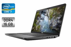 Ультрабук Dell Precision 3541 / 15.6' (1366x768) TN / Intel Core i7-9750H (6 (12) ядер по 2.6 - 4.5 GHz) / 16 GB DDR4...