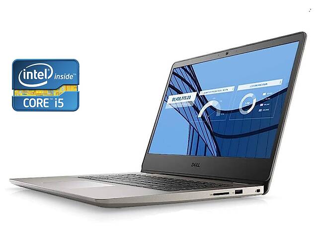 Ультрабук Dell Vostro 3400 / 14' (1920x1080) IPS / Intel Core i5-1135G7 (4 (8) ядра по 2.4 - 4.2 GHz) / 8 GB DDR4 / 2...