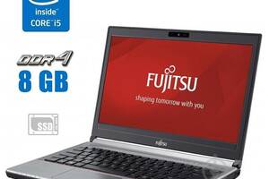 Ультрабук Fujitsu LifeBook E756/ 15.6' (1366x768)/ i5-6300U/ 8GB RAM/ 250GB SSD/ HD 520