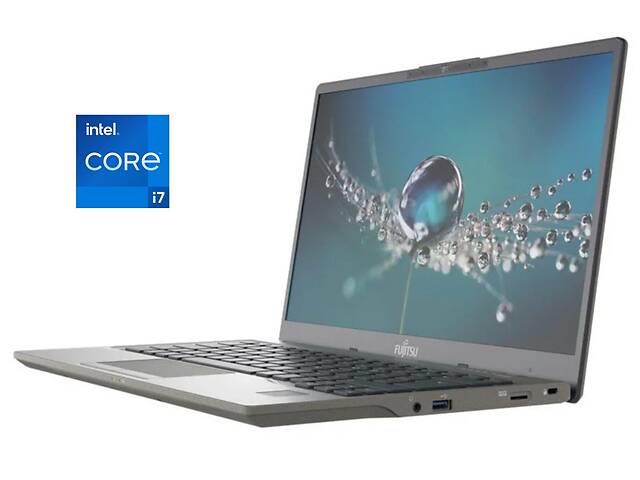 Ультрабук Fujitsu LifeBook U7411 / 14' (1920x1080) IPS / Intel Core i7-1185G7 (4 (8) ядра по 3.0 - 4.8 GHz) / 32 GB D...