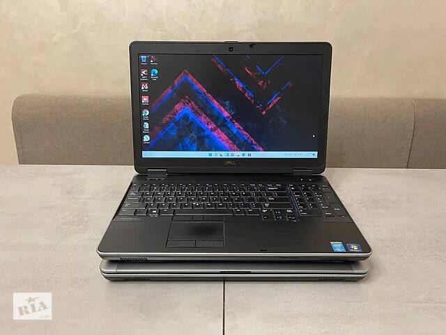 Б/у Ноутбук Dell Latitude E6540 15.6' 1366x768| Core i5-4310M| 8 GB RAM| 256 GB SSD NEW| HD 4600