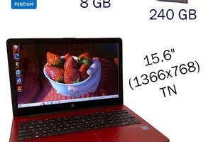 Ультрабук HP 15-bs244wm/ 15.6' (1366x768) Touch/ Pentium Silver N5000/ 8GB RAM/ 240GB SSD/ UHD 605
