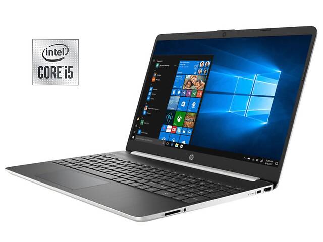 Ультрабук HP 15-dy1023dx / 15.6' (1366x768) TN Touch / Intel Core i5-1035G1 (4 (8) ядра по 1.0 - 3.6 GHz) / 8 GB DDR...