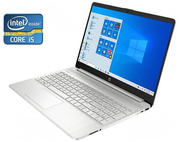 Ультрабук HP 15-dy1043dx / 15.6' (1920x1080) IPS / Intel Core i5-1035G1 (4 (8) ядра по 1.0 - 3.6 GHz) / 8 GB DDR4 / 2...