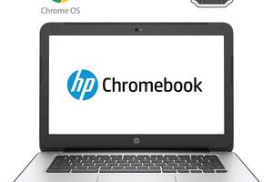 Хромбук HP Chromebook 14 G4/ 14' (1366x768)/ Celeron N2840/ 4GB RAM/ 16GB SSD/ HD