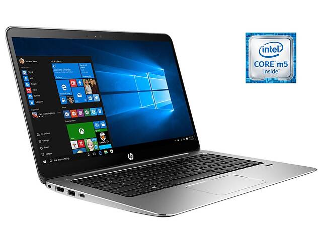 Ультрабук HP EliteBook 1030 G1 / 13.3' (1920x1080) IPS / Intel Core m5-6Y54 (2 (4) ядра по 1.1 - 2.7 GHz) / 8 GB DDR4...