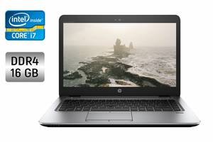 Ультрабук HP EliteBook 840 G3 / 14' (1366x768) TN / Intel Core i7-6600U (2 (4) ядра по 2.6 - 3.4 GHz) / 16 GB DDR4 /...