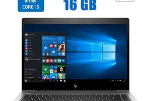 Ультрабук HP EliteBook 840 G5 / 14' (1920x1080) IPS / Intel Core i5-8350U (4 (8) ядра по 1.7 - 3.6 GHz) / 16 GB DDR4...