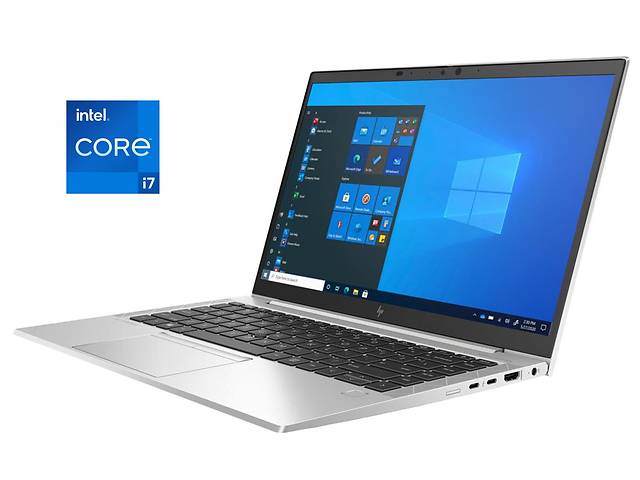 Ультрабук HP EliteBook 840 G8 / 14' (1920x1080) IPS / Intel Core i7-1165G7 (4 (8) ядра по 2.8 - 4.7 GHz) / 16 GB DDR4...