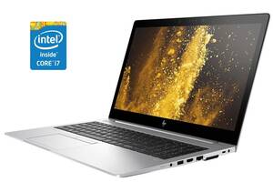 Ультрабук HP EliteBook 850 G5 / 15.6' (1920x1080) IPS / Intel Core i7-7500U (2 (4) ядра по 2.7 - 3.5 GHz) / 16 GB DDR...