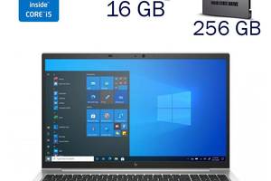 Ультрабук HP EliteBook 850 G8 / 15.6' (1920x1080) IPS / Intel Core i5-1135G7 (4 (8) ядра по 4.2 GHz) / 16 GB DDR4 / 2...