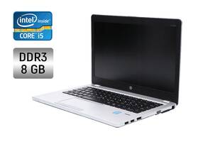 Ультрабук Б-класс HP EliteBook Folio 9470m / 14' (1366x768) TN / Intel Core i5-3337U (2 (4) ядра по 1.8 - 2.7 GHz) /...