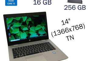 Ультрабук HP ProBook 640 G5/ 14' (1366x768)/ i5-8365U/ 16GB RAM/ 256GB SSD/ UHD for 8th Generation