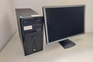 Б/у Комплект ПК: HP ProDesk 490 G1 MT| i7-4770| 8GB RAM| 256GB SSD| GT 730 2GB+HP EliteDisplay E241i| 24'