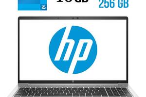 Ультрабук HP ProBook 650 G8 / 15.6' (1920x1080) IPS / Intel Core i5-1135G7 (4 (8) ядра по 2.4 - 4.2 GHz) / 16 GB DDR4...