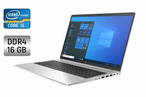 Ультрабук HP ProBook 650 G8 / 15.6' (1920x1080) IPS / Intel Core i5-1135G7 (4 (8) ядра по 4.2 GHz) / 16 GB DDR4 / 256...