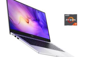 Ультрабук Huawei MateBook D 14 / 14' (1920x1080) IPS / AMD Ryzen 7 3700U (4 (8) ядра по 2.3 - 4.0 GHz) / 8 GB DDR4 /...