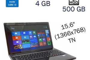 Ультрабук Lenovo G580/15.6' (1366x768)/i3-3110M/4GB RAM/500GB HDD/GeForce 710M 1GB