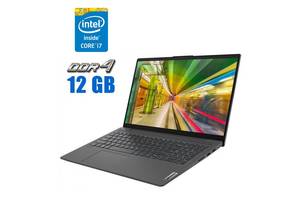 Ультрабук Lenovo IdeaPad 5 15ITL05 / 15.6' (1920x1080) IPS / Intel Core i7-1165G7 (4 (8) ядра по 2.8 - 4.7 GHz) / 12...
