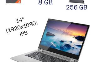 Ультрабук Lenovo IdeaPad C340-14API/ 14' (1920x1080) IPS/Ryzen 3 3200U/8GB RAM/256GB SSD/Radeon Vega 3