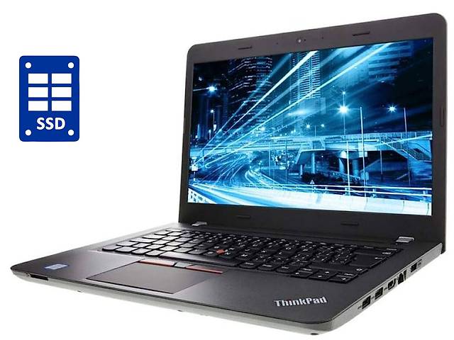 Ультрабук Lenovo ThinkPad E460/ 14' (1366x768)/ i3-6100U/ 16GB RAM/ 256GB SSD/ HD 520