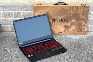 Б/у Игровой ноутбук Acer Nitro 5 AN515-55-53E5 15.6' 1920x1080| i5-10300H| 8GB RAM| 256GB SSD| RTX 3050 4GB