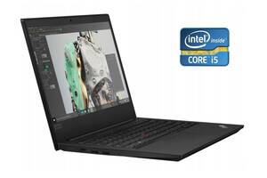 Ультрабук Lenovo ThinkPad E490 / 14' (1920x1080) IPS / Intel Core i5-8265U (4 (8) ядра по 1.6 - 3.9 GHz) / 8 GB DDR4...