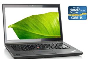 Ультрабук Lenovo ThinkPad T440 / 14' (1600x900) TN / Intel Core i5-4300U (2 (4) ядра по 1.9 - 2.9 GHz) / 8 GB DDR3 /...